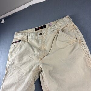 Ariat Pants Men's 36x30 Beige M4 Low Rise Bootcut FR Fire Resistant Workwear